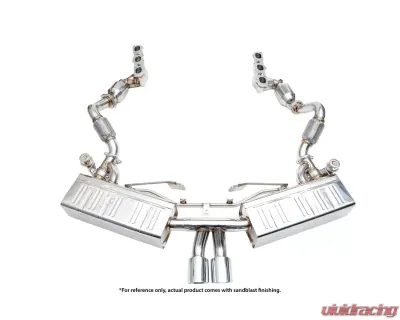 IPE SS Catback System w/Chrome Silver Tips + Remote Porsche 987.1 Boxster | Cayman 2005-2009 - 0P87FN-NVN00-2