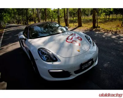 IPE SS Catback System w/Chrome Silver Tips + Remote Porsche 987.1 Boxster | Cayman 2005-2009 - 0P87FN-NVN00-2