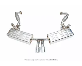 IPE SS Catback System w/Chrome Silver Tips + Remote Porsche 987.2 Boxster | Cayman 2009-2012