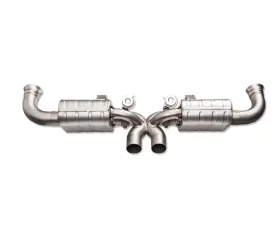 IPE SS Catback System w/Chrome Silver Tips Porsche 997.1/997.2/991.1/991.2 GT3 | GT3 RS 2007-2019