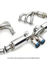 IPE SS Catback System w/Chrome Silver Tips Porsche 997.1/997.2/991.1/991.2 GT3 | GT3 RS 2007-2019                                     - 0P91G3-NVN00-2 - Image 2