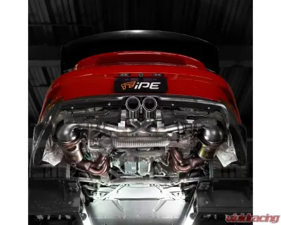 IPE SS Header w/Cat Pipe Porsche 992 GT3 | GT3 Touring | GT3 RS 2021-2024 - 0P92G3-A0NM0-3