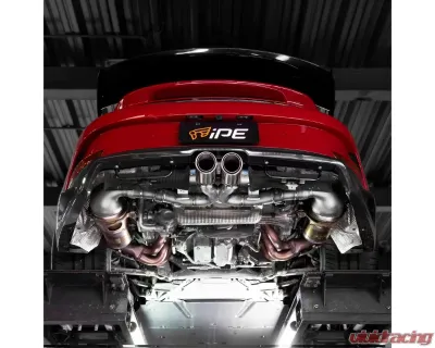 IPE Titanium Catback System w/Polished Silver Tips Porsche 992 GT3 | GT3 Touring | GT3 RS 2021-2024 - 0P92G3-TNVPM0-2