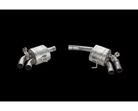 IPE SS Catback System w/Chrome Silver Tips Porsche 95B Macan 2.0 2019-2023