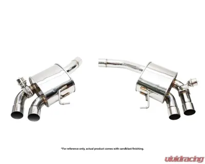 IPE SS Catback System w/Chrome Silver Tips + Remote Porsche 95B Macan 2.0 2014-2018 - 0P95BN-NVN00-2