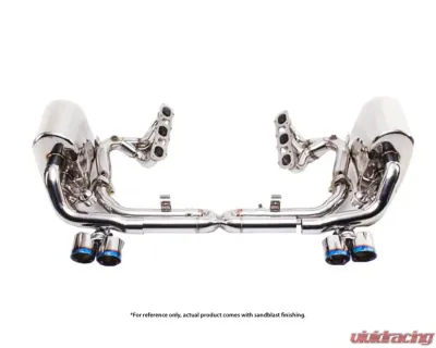 IPE SS Catback System w/Chrome Silver Tips + Remote Porsche 997.2 Carrera | S | 4 | 4S GTS 2009-2012 - 0P97RN-NVN00-2