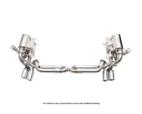 IPE SS Catback Exhaust System w/Chrome Silver Tips + Remote Porsche 911 (996) Carrera 1997-2004