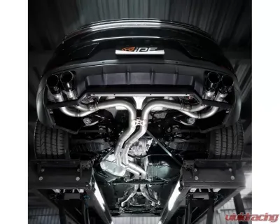 IPE SS Catback System w/Chrome Silver Tips + Remote Porsche E3 Cayenne | Cayenne Coupe 2.9T | 3.0T 2018-2025 - 0PCAE3-NVN00-101