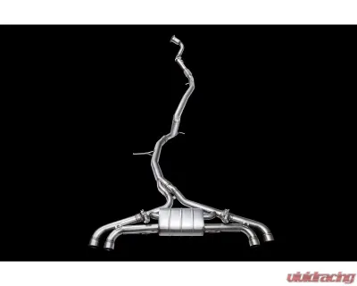 IPE SS Catback System w/Chrome Silver Tips + Remote Porsche E3 Cayenne | Cayenne Coupe Turbo 4.0T 2019-2025 - 0PCAE3-NVN00-204