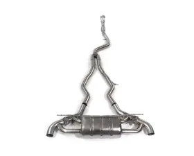 IPE SS Catback Exhaust System Non-OPF Version w/ Chrome Silver Tips Toyota GR Supra A90 B58 3.0T 2019-2025