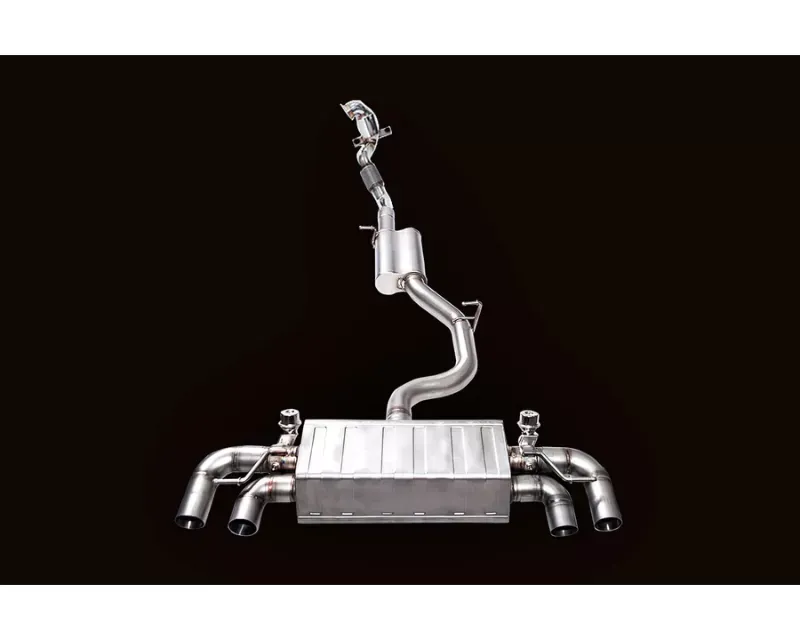 IPE SS Catback Exhaust System w/ Chrome Silver Tips + Remote Volkswagen Golf R MK7.5 2016-2020 - 0V75R-NVN00-2
