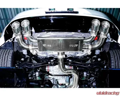 IPE SS Catback Exhaust System w/ Chrome Silver Tips + Remote Volkswagen Golf R MK7 2012-2016 - 0VM7R-NVN00-2