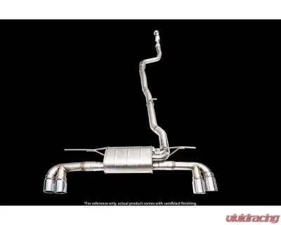 IPE SS Dual Side Dual Out Catback Exhaust System w/Chrome Silver Tips + Remote BMW 520i | 525i | 530i 2016-2023 - 0W3030-NVN00-2