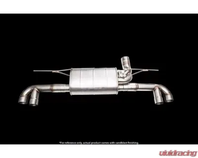 IPE SS Dual Side Dual Out Catback Exhaust System w/Chrome Silver Tips + Remote BMW 520i | 525i | 530i 2016-2023 - 0W3030-NVN00-2