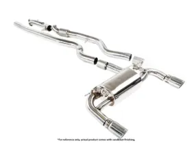 IPE SS Catback Exhaust System w/Chrome Silver Tips + Remote BMW F30-335i N55 2011-2015