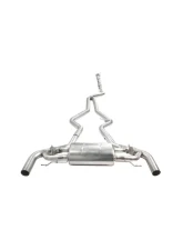 IPE SS Dual Side Dual Out Non-OPF Catback Exhaust System w/Chrome Silver Tips BMW G20 | G21 M340i 2019-2025                                     - 0W4020-NVNN0-2 - Image 6