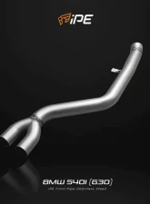 IPE SS Dual Side Dual Out OPF Catback Exhaust System w/Chrome Silver Tips BMW G30 540i B58 2016-2025                                     - 0W4030-NVNN0-2 - Image 3
