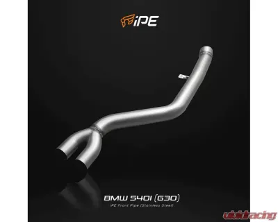 IPE SS Dual Side Dual Out OPF Catback Exhaust System w/Chrome Silver Tips BMW G30 540i B58 2016-2025 - 0W4030-NVNN0-2