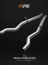 IPE SS Dual Side Dual Out OPF Catback Exhaust System w/Chrome Silver Tips BMW G30 540i B58 2016-2025                                     - 0W4030-NVNN0-2 - Image 5