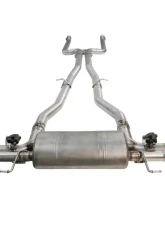 IPE SS Dual Side Dual Out Non-OPF Catback Exhaust System w/ Chrome Silver Tips BMW M850i N63 2020-2025                                     - 0W5015-NVN00-2 - Image 7