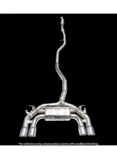 IPE Dual Side Dual Out Stainless Steel Catback Exhaust System                                     - 0WM287-NVN00-2 - Image 4