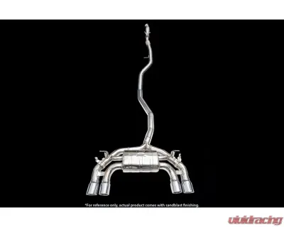 IPE Dual Side Dual Out Stainless Steel Catback Exhaust System - 0WM287-NVN00-2