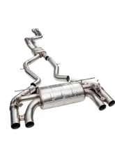 IPE Dual Side Dual Out Stainless Steel Catback Exhaust System                                     - 0WM287-NVN00-201 - Image 6