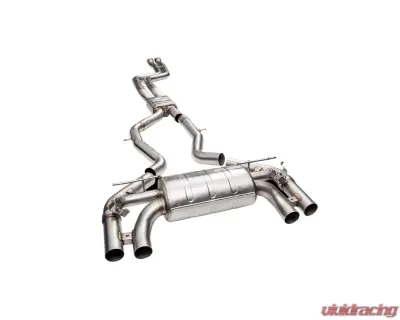 IPE Dual Side Dual Out Stainless Steel Catback Exhaust System - 0WM287-NVN00-201