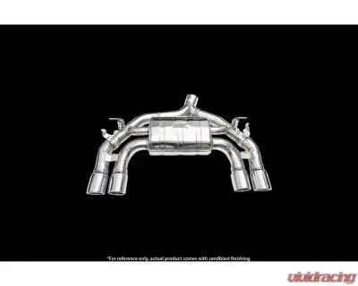 IPE Dual Side Dual Out Stainless Steel Catback Exhaust System - 0WM287-NVN00-2