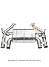 IPE SS Dual Side Dual Out Catback Exhaust System w/Chrome Silver Tips BMW F80 M3 | F82 M4 S55 2014-2025                                     - 0WM482-NVN00-2 - Image 4