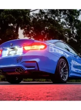 IPE SS Dual Side Dual Out Catback Exhaust System w/Chrome Silver Tips BMW F80 M3 | F82 M4 S55 2014-2025                                     - 0WM482-NVN00-2 - Image 5