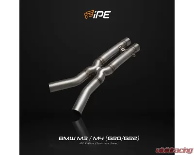 IPE SS Catback Exhaust System w/Chrome Silver Tips BMW M3 | M4 Competition S58 2021-2025 - 0WM4G8-NVNO0-2