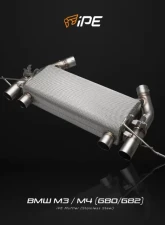 IPE SS Catback Exhaust System w/Chrome Silver Tips BMW M3 | M4 Competition S58 2021-2025                                     - 0WM4G8-NVNO0-2 - Image 6