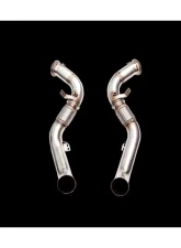IPE SS Catback Exhaust System w/Chrome Silver Tips BMW X3 M F97 | X4 M F98 2019-2021                                     - 0WX498-NVNO0-2 - Image 3