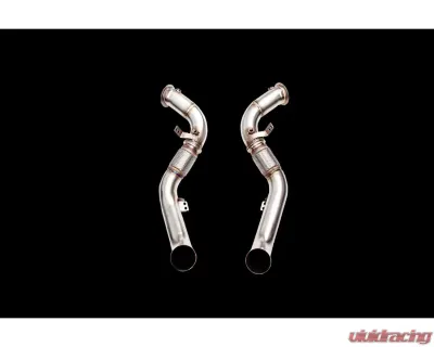 IPE SS Catback Exhaust System w/Chrome Silver Tips BMW X3 M F97 | X4 M F98 2019-2021 - 0WX498-NVNO0-2