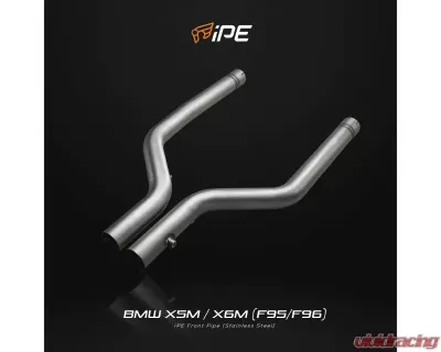IPE SS Catback Exhaust System w/Chrome Silver Tips BMW F95 X5M | F96 X6M 2020-2022 - 0WX595-NVNM0-2