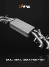 IPE SS Catback Exhaust System w/Chrome Silver Tips BMW F95 X5M | F96 X6M 2020-2022                                     - 0WX595-NVNM0-2 - Image 5