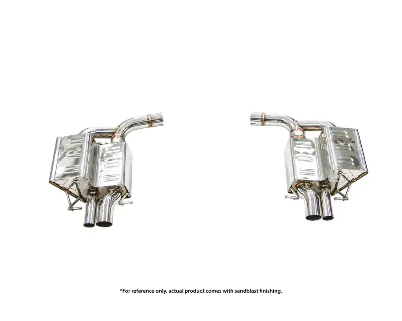 IPE SS Catback Exhaust System w/ Electric Valvetronic Muffler Mercedes-Benz AMG W205/S205/C205 C63 | C63S 2014-2025 - 0Z0563-NVN00-201