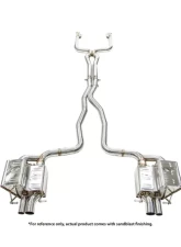 IPE Titanium Cat Back System w/ Vacuum Valvetronic Muffler + Remote Mercedes-Benz AMG W205/S205/C205 C63 | C63S 2014-2025                                     - 0Z0563-TNVN00-2 - Image 2
