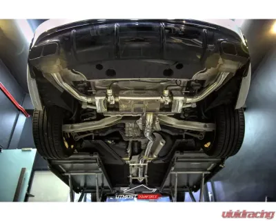 IPE Titanium Catback Exhaust System w/ Remote Mercedes-Benz C117 CLA45 2013-2019 - 0Z1745-TNVN00-2