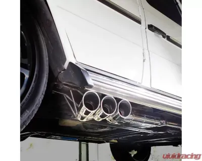 IPE SS OPF Catback Exhaust System w/ Chrome Black Tips Mercedes-Benz W464 G500 2021-2023 - 0Z6450-NVN00-201