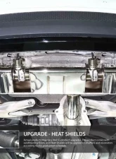 IPE Titanium Catback Exhaust System w/ Remote Mercedes-Benz AMG W176 A45 2013-2019                                     - 0Z7645-TNVN00-2 - Image 3