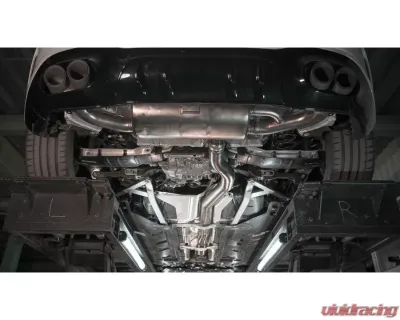 IPE SS Catback Exhaust System w/ Chrome Silver Mercedes-Benz AMG W177 A45 | C118/X118 CLA45 2020-2025 - 0Z7745-NVN00-2
