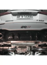 IPE SS Catback Exhaust System w/ Chrome Silver Mercedes-Benz AMG W177 A45 | C118/X118 CLA45 2020-2025                                     - 0Z7745-NVN00-2 - Image 4