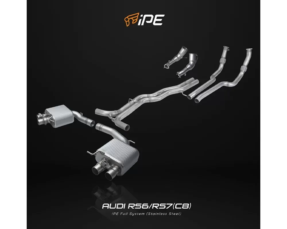 IPE Carbon Fiber Tips Audi S3 8V Sedan | Sportback 2013-2025 - 1IF56-03-N0AD-7S
