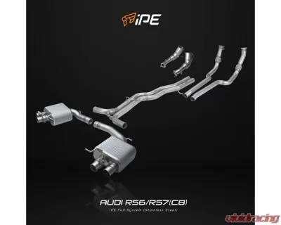 IPE Carbon Fiber Tips Audi S3 8V Sedan | Sportback 2013-2025 - 1IF56-03-N0AD-7S