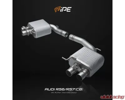 IPE Carbon Fiber Tips Audi S3 8V Sedan | Sportback 2013-2025 - 1IF56-03-N0AD-7S