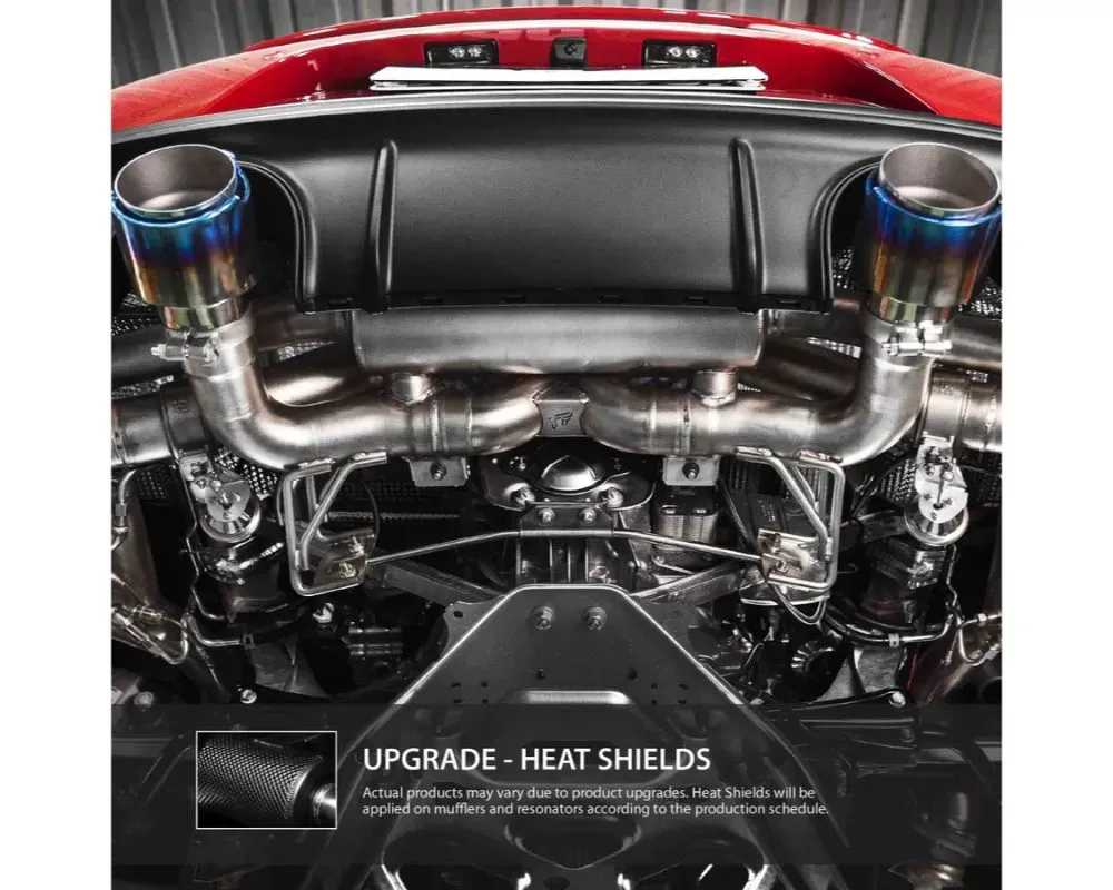 IPE Exhaust Stainless Steel Header w/ Straight Pipe Porsche 718  Boxster | Cayman GTS 4.0 | Spyder 2020-2025 - 0P18G4-B0N00-301