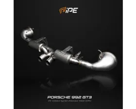 IPE SS Cat Back System w/ Chrome Silver Tips Porsche 992 GT3 | GT3 Touring | GT3 RS 2021-2024