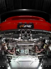 IPE SS Cat Back System w/ Chrome Silver Tips Porsche 992 GT3 | GT3 Touring | GT3 RS 2021-2024                                     - 1P92G3-03-EVP0-6N - Image 2